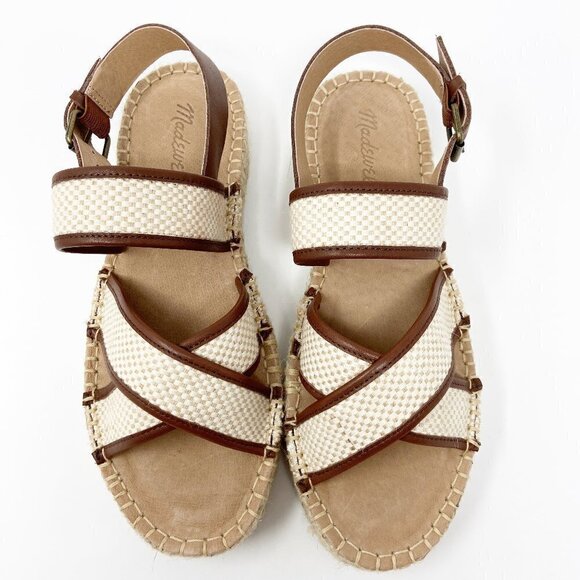 MADEWELL | The Julie Espadrille Sandal 8 NWOT - Picture 2 of 12